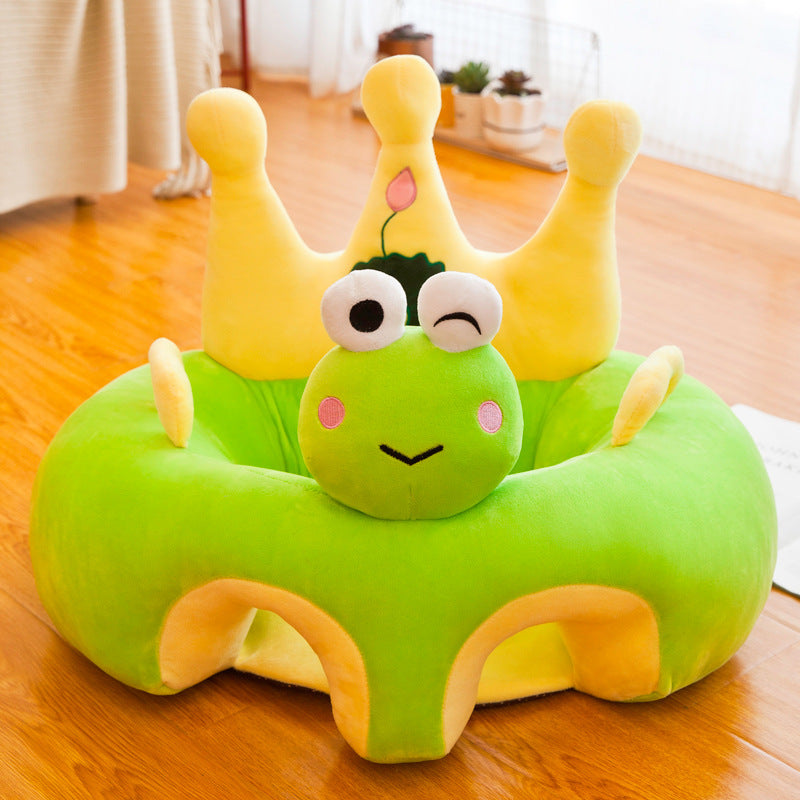 Car seat protector in an animal design covering a vehicle seat
